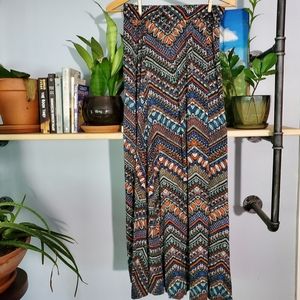 Boho long skirt